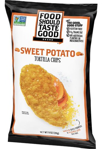 Food Should Taste Good Tortilla Chips Sweet Potato 11 oz