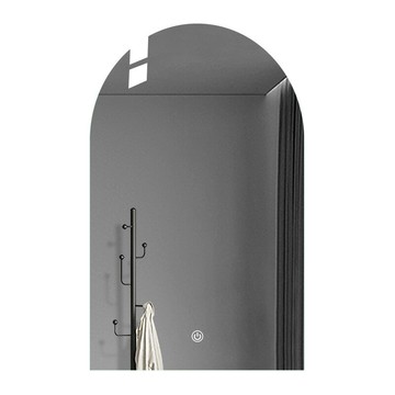 BOLEN定制智能浴室鏡子洗手間衛生間異形拱門帶燈LED梳妝臺壁掛墻[DD150110]