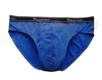 【【蘋果戶外】】山林 11K83-80 寶藍 男 排汗三角內褲  透氣內褲 快乾內褲 透氣運動內褲 台灣製 Mountneer