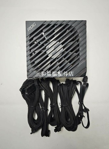 華碩ROG雷神850W白金全模組電源 全實物拍攝 官方質保到2031年 6根線材【三和電腦配件店】