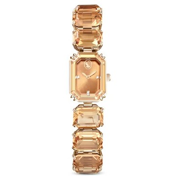 Swarovski 施華洛世奇  Millenia 時尚八角切割水晶女5630831 咖啡色 23mm｜樂天領券折300★全館特惠中★指定刷卡回饋10%