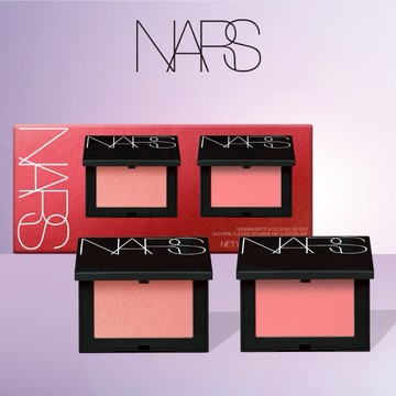 送禮心意1+1【NARS】炫色腮紅2入禮盒💖精緻女孩必收蜜桃粉色調✨射手座生日禮首選 聖誕禮物