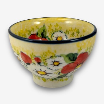波蘭手繪手工陶-小碗 點心碗 調味碗 置物碗 9.5cm 波蘭快樂系列