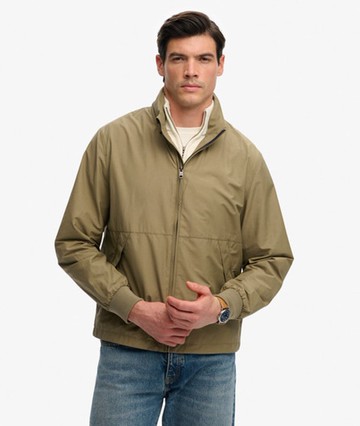 Superdry Men's Flyweight Sports Jacket Green Size: XL