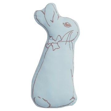 奇哥 比得兔天絲泡泡紗安撫枕  55 x 25cm  藍色