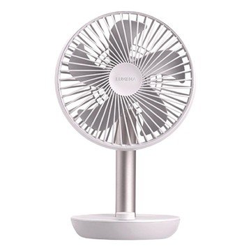Lumena STAND 3Z USB 桌上型擺頭隨行風扇  藕粉色