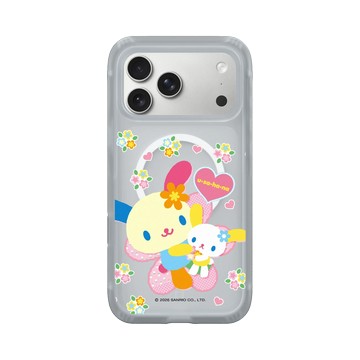 iPhone 17 Pro Max AirX 流變灰 - 三麗鷗-花小兔 Usahana - 抱緊緊