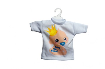 Hang em迷你汽車配飾(藍色baby on board)