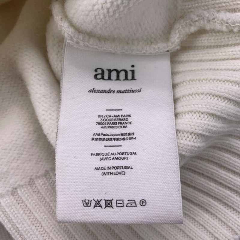 中古】 AMI PARIS アミパリス セーター ハートロゴ 長袖ニット 中古】 AMI PARIS アミパリス セーター ハートロゴ 長袖ニット