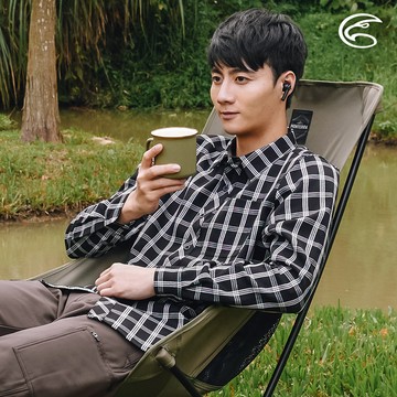 ADISI 男透氣快乾休閒格紋長袖襯衫AL2321074-1 (3XL) 大尺碼｜保暖 吸濕 快乾 透氣 棉感
