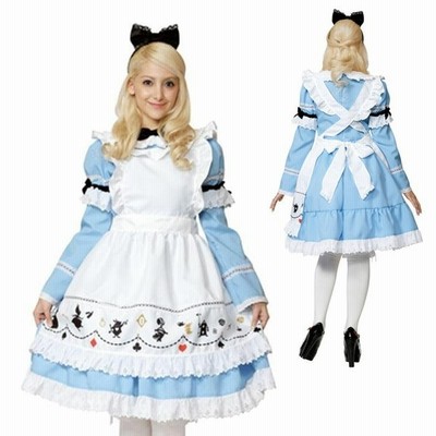コスプレ 仮装 大人用ゴシックアリス コスプレ 衣装 ハロウィン 仮装 コスチューム ディズニー グッズ 不思議の国のアリス パーティーグ 通販 Lineポイント最大get Lineショッピング
