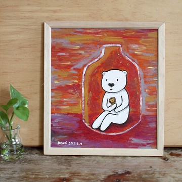 原畫  ∣  瓶中的世界