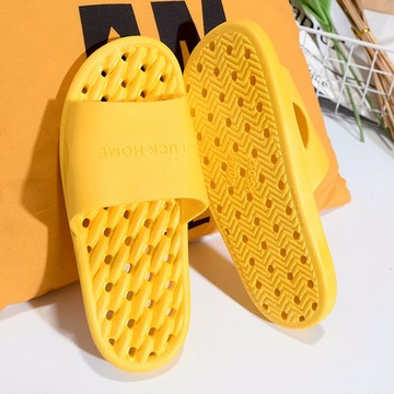 浴室涼拖鞋女家居家用洗澡防滑漏水鏤空軟底純色速干情侶拖鞋男夏