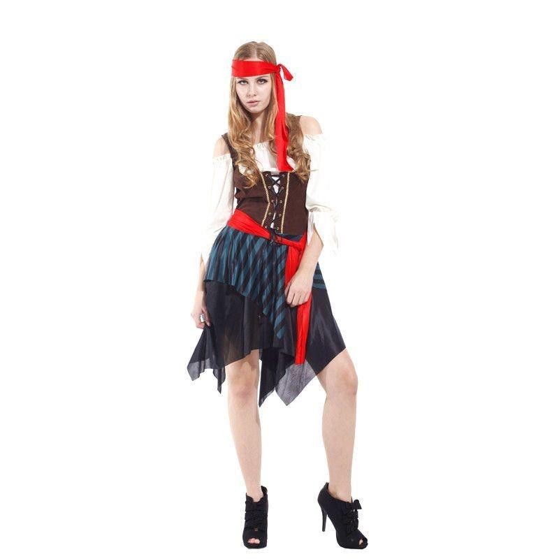 海賊風 パイレーツ風 女海賊 コスプレ衣装 コスプレセット
