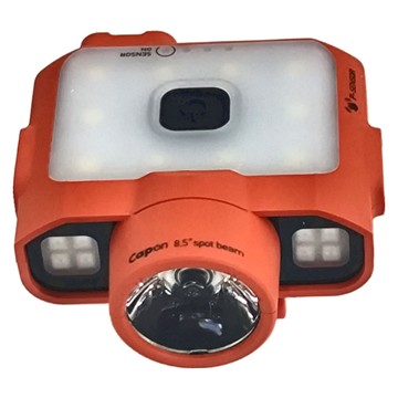 Claymore 120D 感應式輕量夾帽燈（紅色）  1個