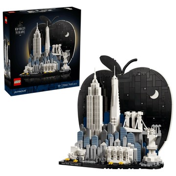 【台中翔智積木】LEGO 樂高 建築 Architecture系列 21066 紐約－大蘋果