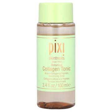 Pixi Beauty, Skintreats，植物成分膠原蛋白豐盈爽膚水，3.4 液量盎司（100 毫升）