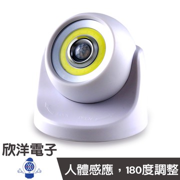 明沛 人體感應燈 單眼光圈感應燈 省電感應燈 (MP8044) 180度調整 /夜燈/照明/室內/房間/倉庫/空間