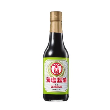 《金蘭》薄鹽醬油500ml 非基改