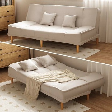 皮藝 沙發床 可折疊兩用小戶型客廳出租房單雙人多功能沙發【10103DD】