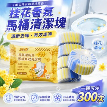 隔日達👍台灣現貨🌈桂花香氛潔廁靈 馬桶清潔劑 桂花潔廁寶 藍泡泡潔廁寶 廁所除臭香氛塊 清香去味 強效除垢 馬桶清潔塊