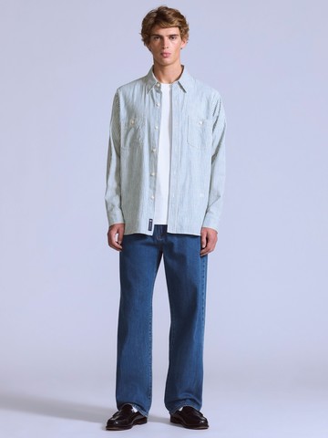 BLUETAB™ Marker 中腰牛仔寬褲 / MOJ日本面料 人氣新品