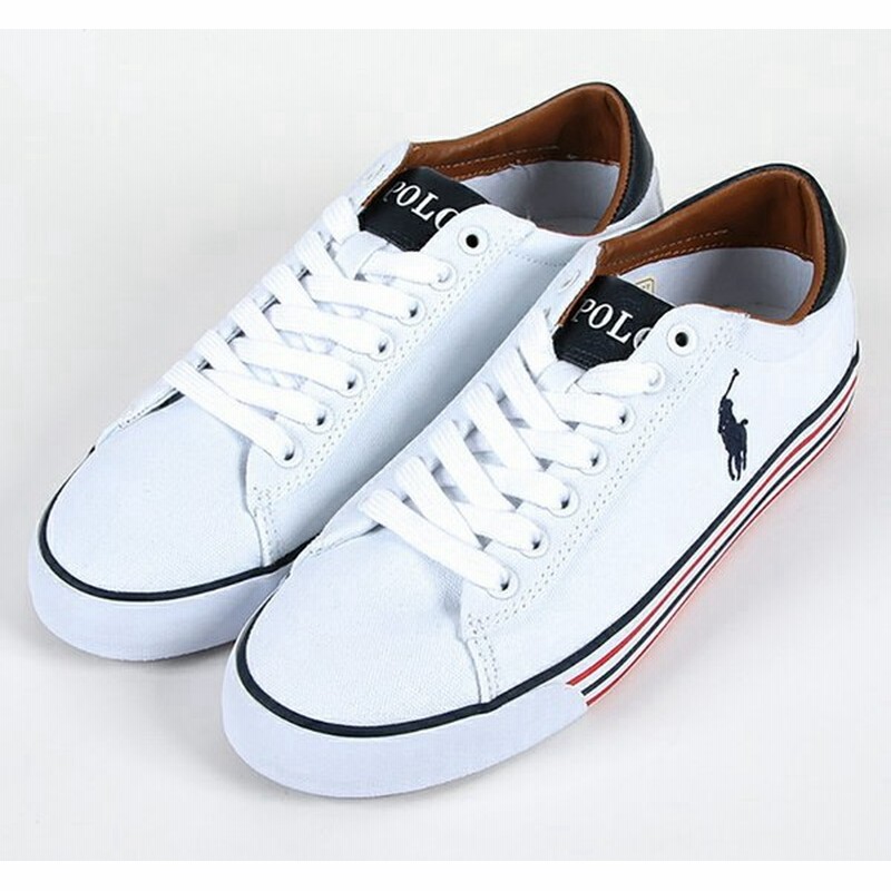 ポロラルフローレン Polo Ralph Lauren スニーカー メンズ Harvey ハーベイ R 767 ホワイト White 25 28cm 靴 シューズ 通販 Lineポイント最大0 5 Get Lineショッピング