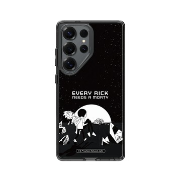 Galaxy S25 Ultra Clear 酷墨灰 - 瑞克和莫蒂 Rick and Morty - Every Rick Needs a Morty