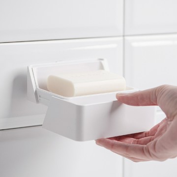 Suzzi｜會呼吸的速攜皂盒- 2入組(希臘白)