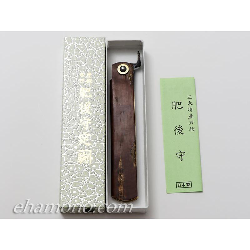 藤原産業 肥後守 クロームナイフ 全鋼特大 120MM