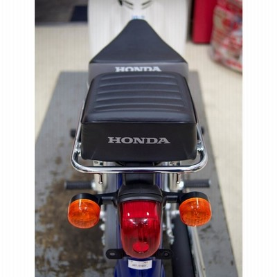 スーパーカブ HA02 c50 70 90 シート ピリオンシート　セット　丸目 純正部品]ピリオンシート 厚型 2人乗りシート スーパーカブ
