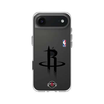 iPhone Air Clear Case（相機按鈕） 透明 - NBA - B&W-休士頓火箭 Houston Rockets B&W