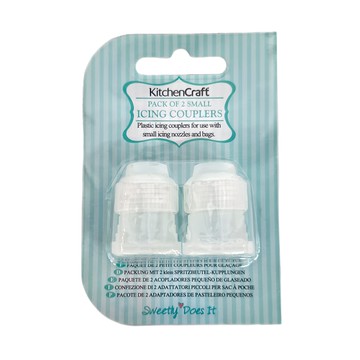 Sweetly 花嘴轉接頭2件組  半透明色  1.1cm  1組