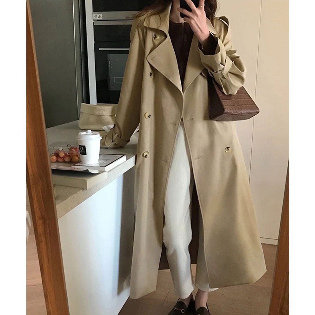 コグザビッグスモーク トレンチ コート FATIMA TRENCH COAT