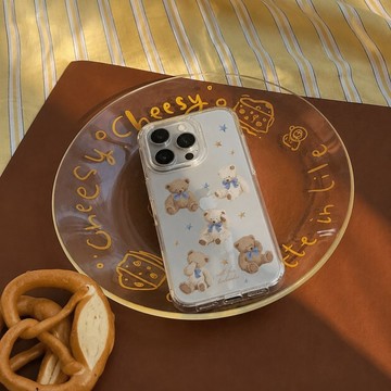 【2026ver. The Childhood Teddy】高清透明 iPhone Case