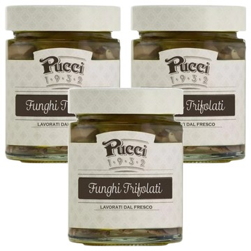 Pucci 義式香料炒洋菇  200g  3罐