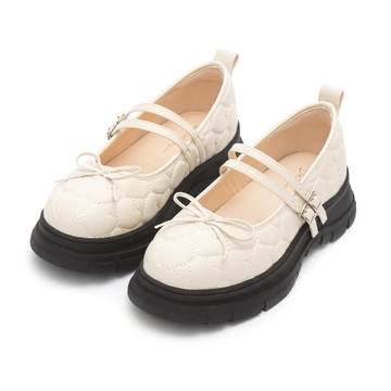 D+AF 愛心爆擊蝴蝶結雙帶瑪莉珍鞋