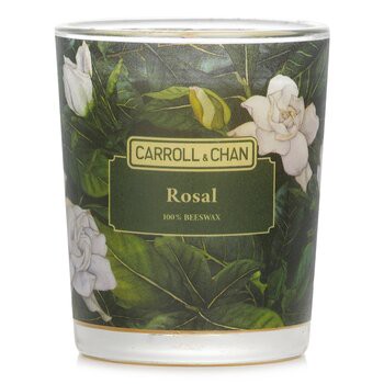 Carroll & Chan 卡羅爾與陳 100% 蜂蠟Votive 蠟燭 - Rosal (Neroli, Gardenia & Musk) 65g/2.3oz-蠟燭