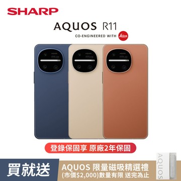 SHARP夏普 AQUOS R11(12/256GB) 🎁買就送磁吸精選禮