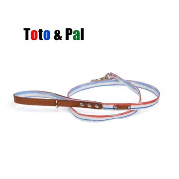 Toto&pal 度假風條紋牽繩15mm 限量款【現貨】