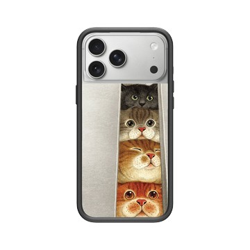 iPhone 17 Pro Max Mod NX -邊框背蓋組合 (相機按鈕) 黑 - Nyangsongi - 貓貓塔塔