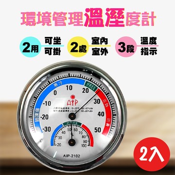 環境管理溫溼度計(小)