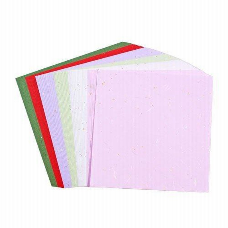 即納！最大半額！】銀箔折紙２５cm赤（１０枚入り） 手帳・ノート・紙製品