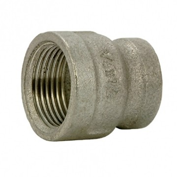 不鏽鋼異徑直接頭 3/4吋 x1/2吋