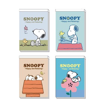 SNOOPY 小日子系列 萬用MEMO本(隨機出貨)