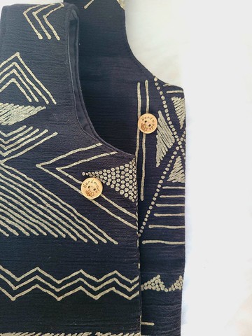 【YZG手作】-圖騰黑白-飲料提袋