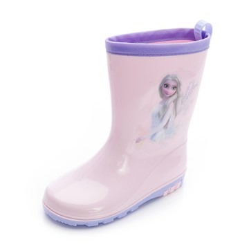 【Disney 迪士尼】 冰雪奇緣2 童鞋 雨鞋 粉紫/FNKL51477/K Shoe Plaza