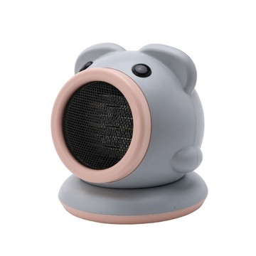 便利生活小物 110v 省電卡通暖風機 小型搖頭取暖器 迷妳家用 臥室辦公熱風機 暖手寶 獨特Q萌造型即開即熱3秒速出熱風