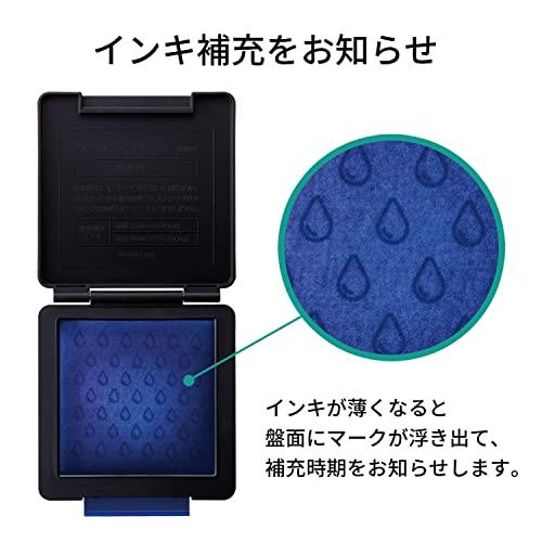 シャチハタ スタンプ台 タフダ 記念スタンプ用 顔料系 黒 HTD-A-K