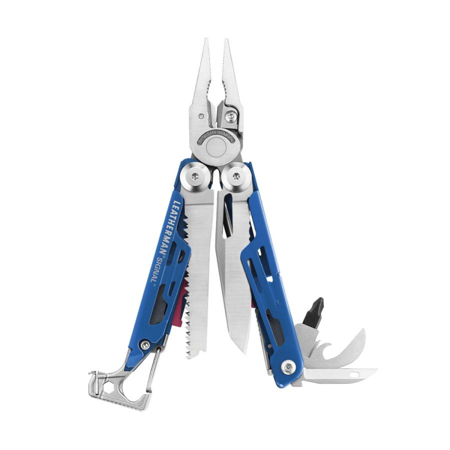 ナイフ レザーマン マルチツール シグナル SIGNAL コバルト LEATHERMAN 十徳ナイフ 防災 アウトドア キャンプ サバイバル 